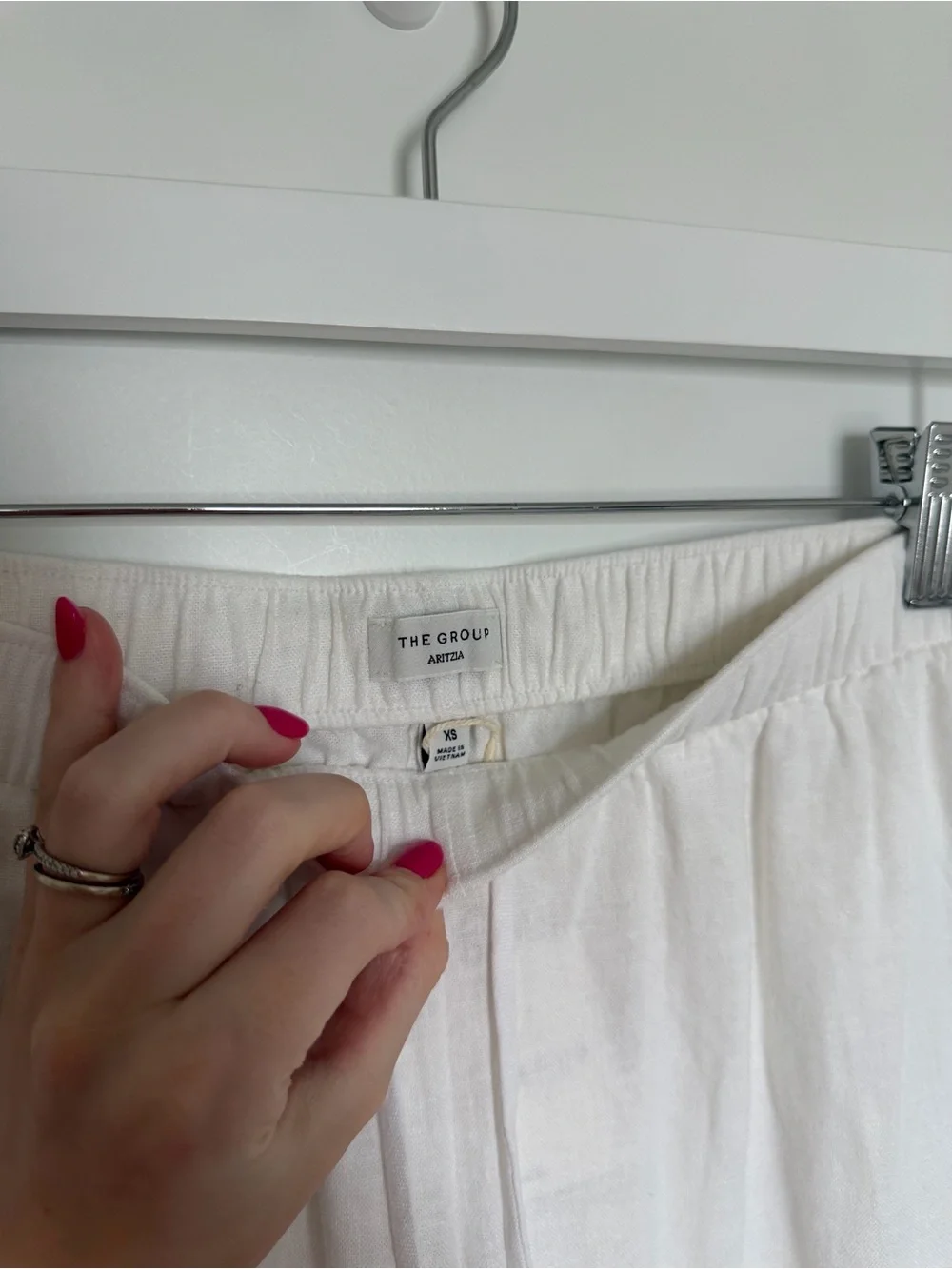 NEW Aritzia The Group by Babaton Sontag Linen Pant